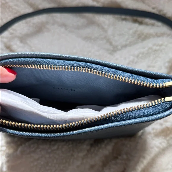 Coach Dark Blue Crossbody Bag - Picture 3 of 3